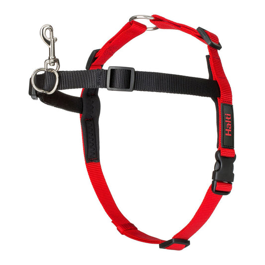 Hundegeschirr Firma von Tieren Halti Schwarz/Rot L (80-120 cm)-0