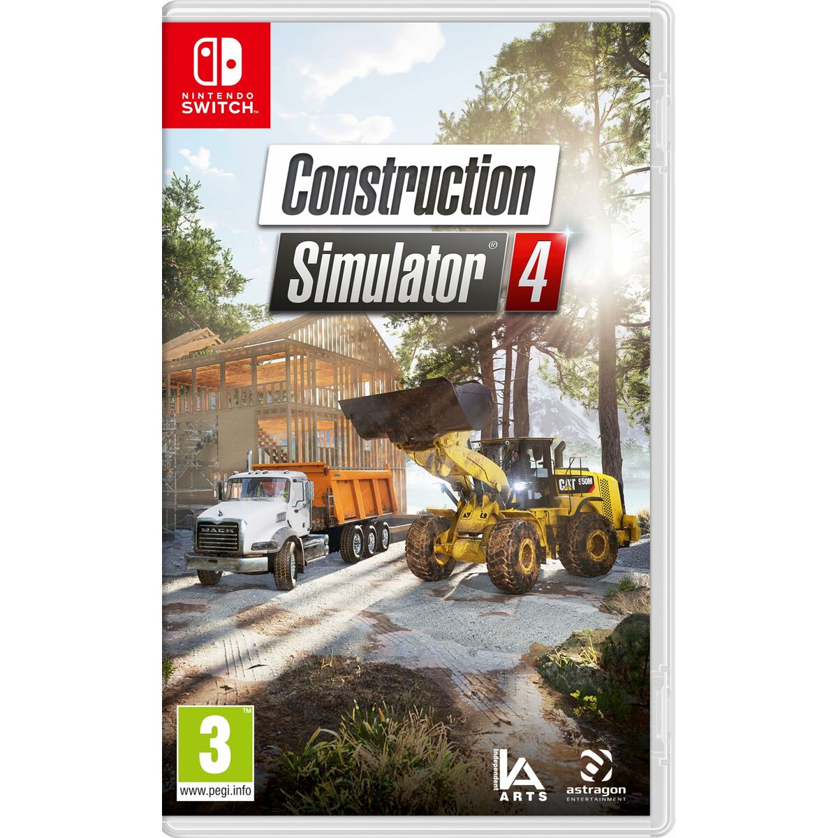 Videospiel für Switch Microids Construction Simulator 4-0