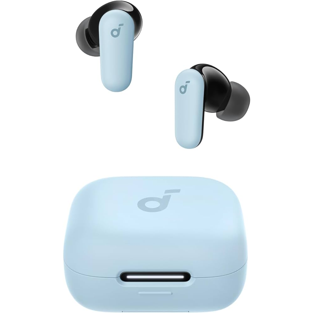 Anker Soundcore P30i TWS Bluetooth Kopfhörer Headset im Ladeetui - Hellblau (A3959331)-0