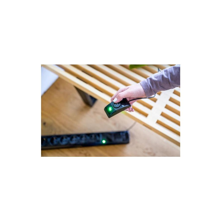 Verlängerungskabel mit Überspannungsschutz, Brennenstuhl, schwarz (1153300467)-0