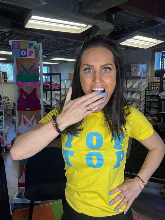 T-Shirt ajusté - Summer Citron 🍋 & Myrtille 🩵