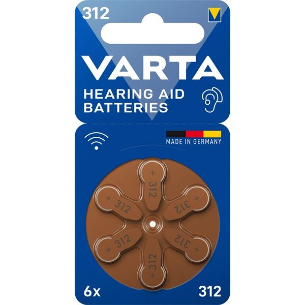 Varta 312 Einwegbatterie PR41 Zink-Luft (v24607101416)-0