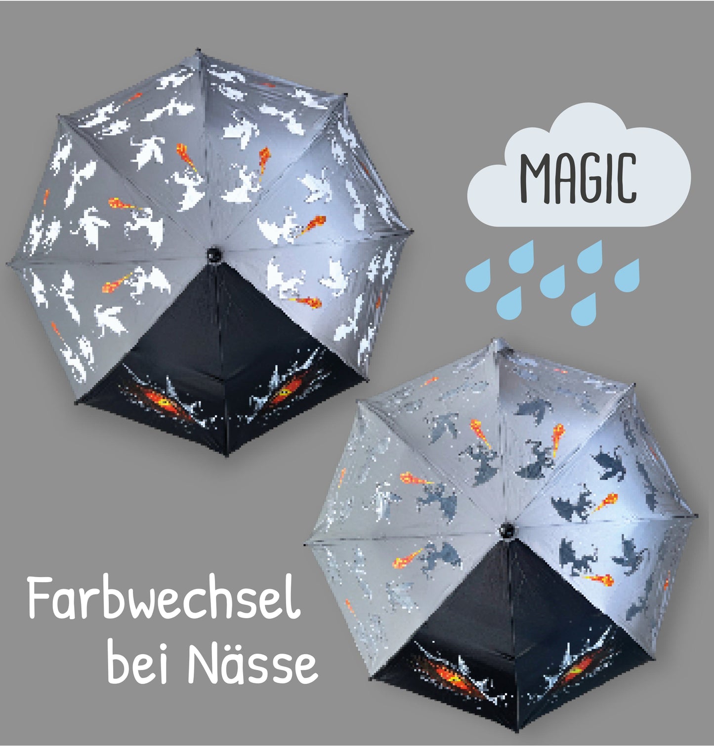 Magic Regenschirm Drache