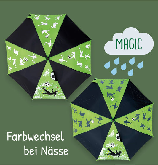 Magic Regenschirm Fussball 3D