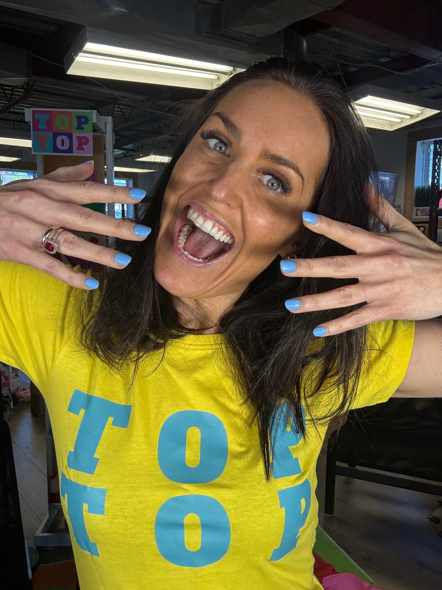 T-Shirt ajusté - Summer Citron 🍋 & Myrtille 🩵