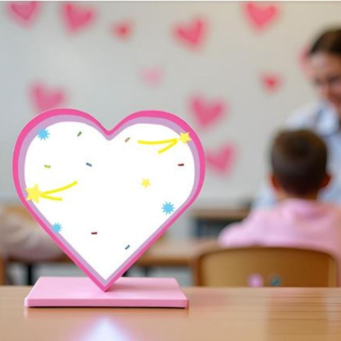 SHAPES ETC. Large Cardstock Accents - Celebration Heart