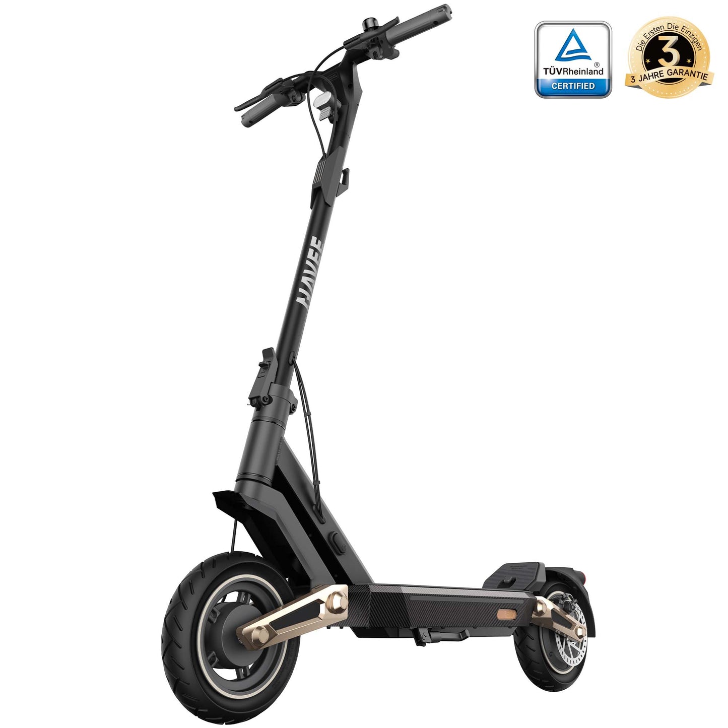 NAVEE ST3 E-Scooter ABE Zertifiziert| 3 Jahre Garantie-Patentierte Damping Arm™ Federung|450W 60KM