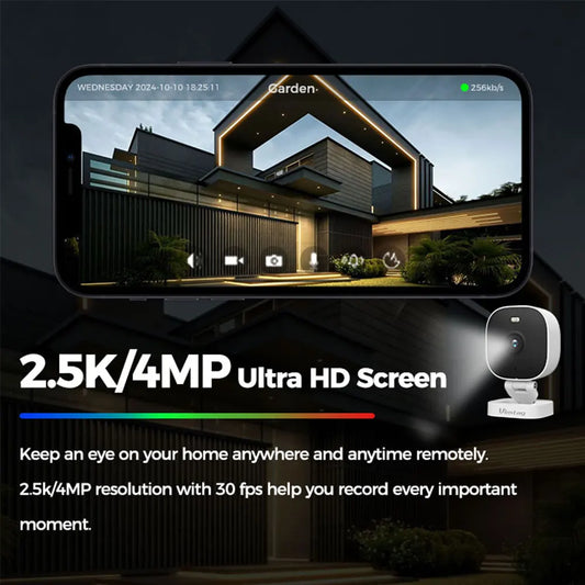 NNEOBA Outdoor Mini WiFi Kamera Far Nachicht (4MPMP-1