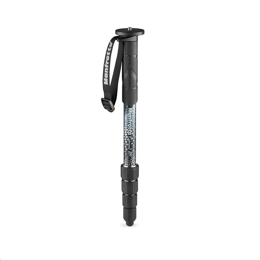 Manfrotto MMELMIIA5BK Monopod schwarz (MMELMIIA5BK)