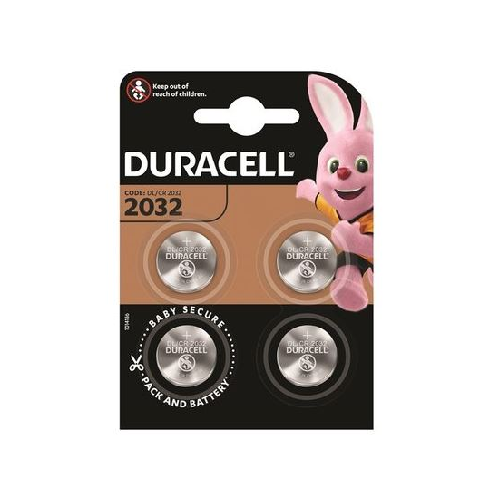 Duracell DL2032 Gombelem 3V CR2032 (4db) (DL2032) (DL2032-4)-0