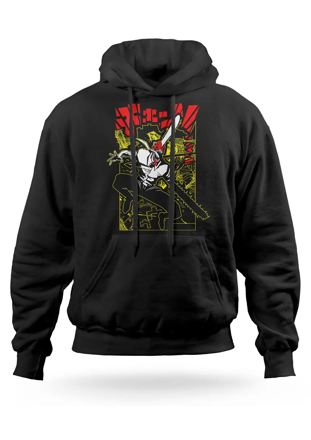 Felpa con Cappuccio Chainsaw Man Anime