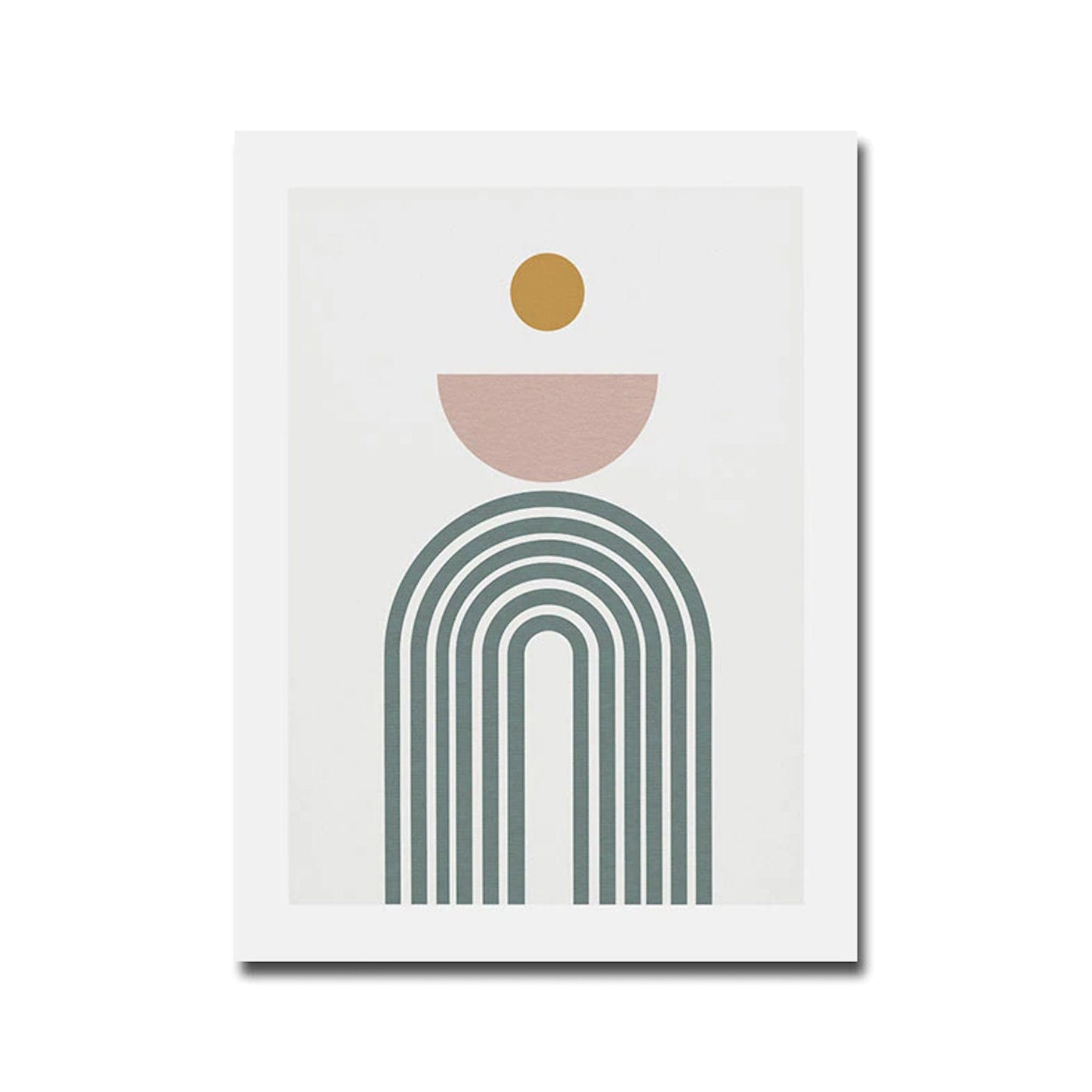 Poster Matisse Blätter Blumen Abstrakt | Bilder Wohnzimmer | Wandbilder Schlafzimmer | Deko Print ohne Rahmen | Bilder Set Matisse Grün