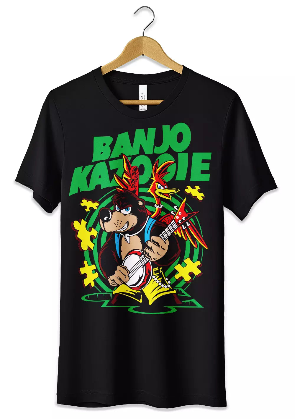 T-Shirt Maglietta Videogames Banjo Kazooie