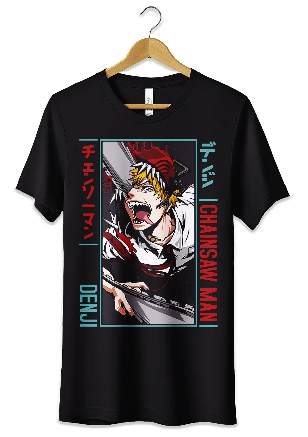T-Shirt Maglietta Denji Chainsaw Man