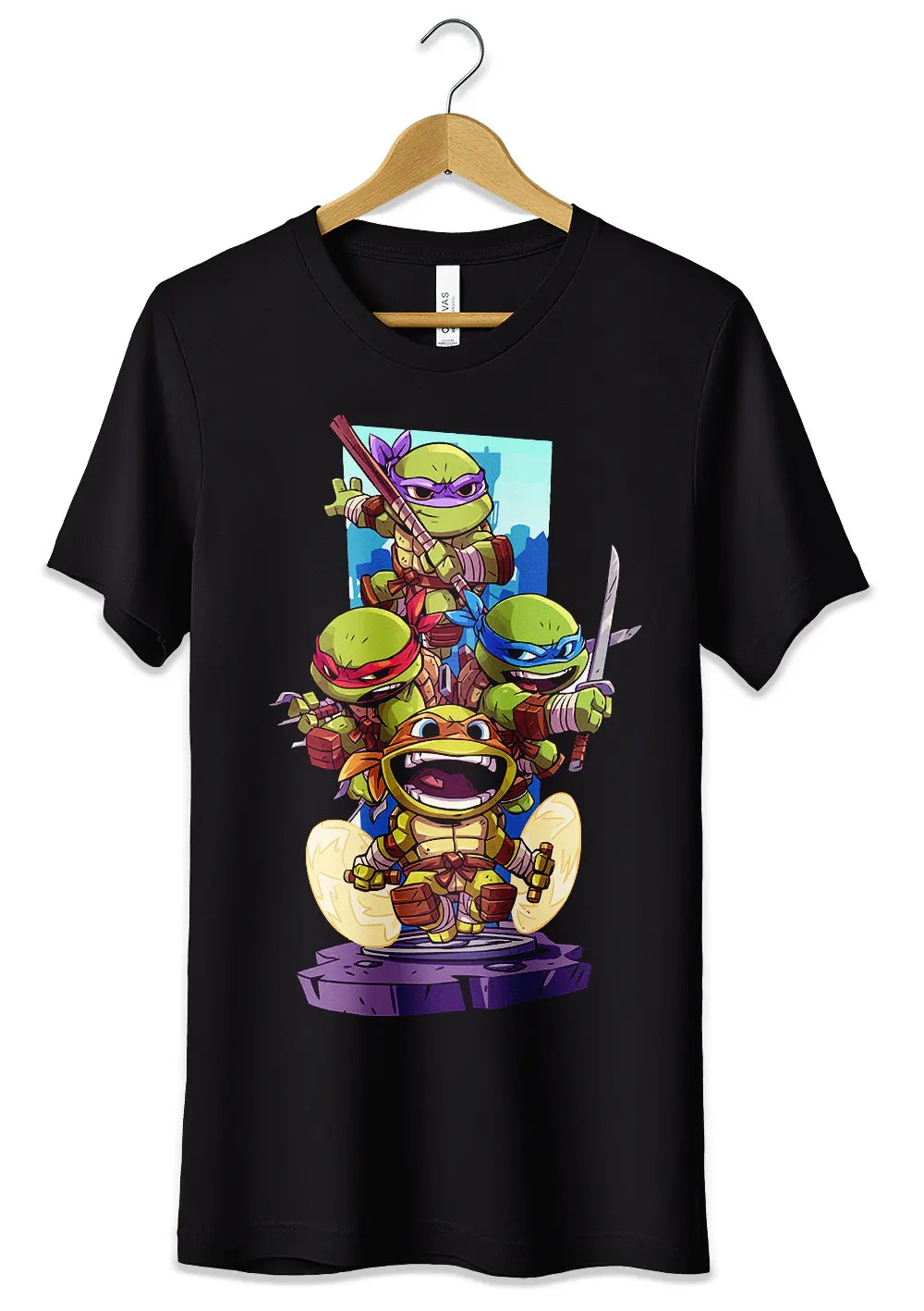 T-Shirt Maglietta Tartarughe Ninja Cartoons Style
