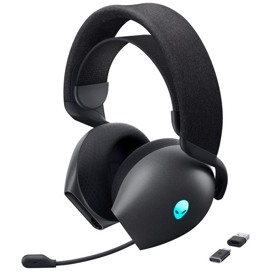 Dell AW725H Wireless Gamer Kopfhörer - Schwarz (545-BBFW)