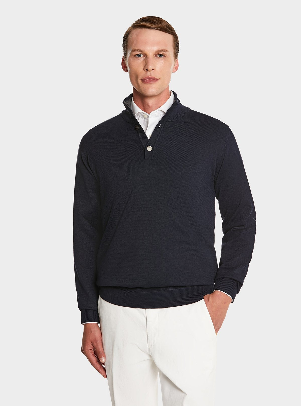 Maglia con bottoni finezza 12-0