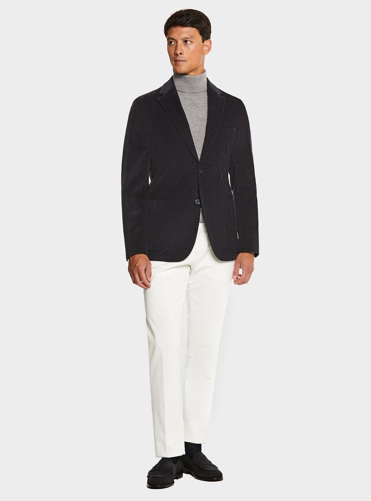 Giacca in velluto a coste in puro cotone-1