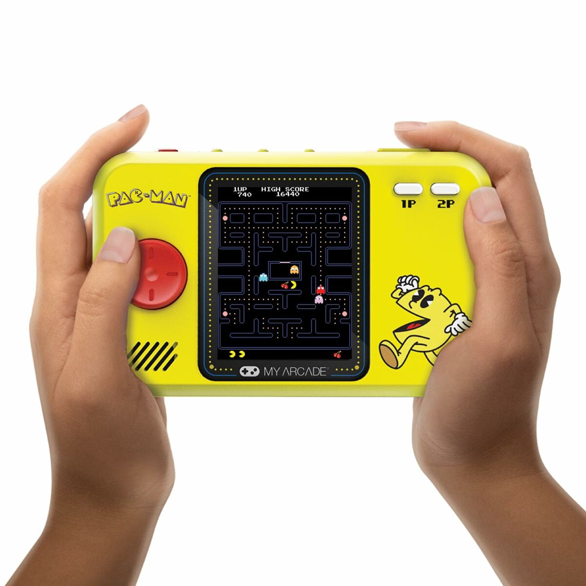 Tragbare Spielkonsole My Arcade Pocket Player PRO - Pac-Man Retro Games Gelb-6