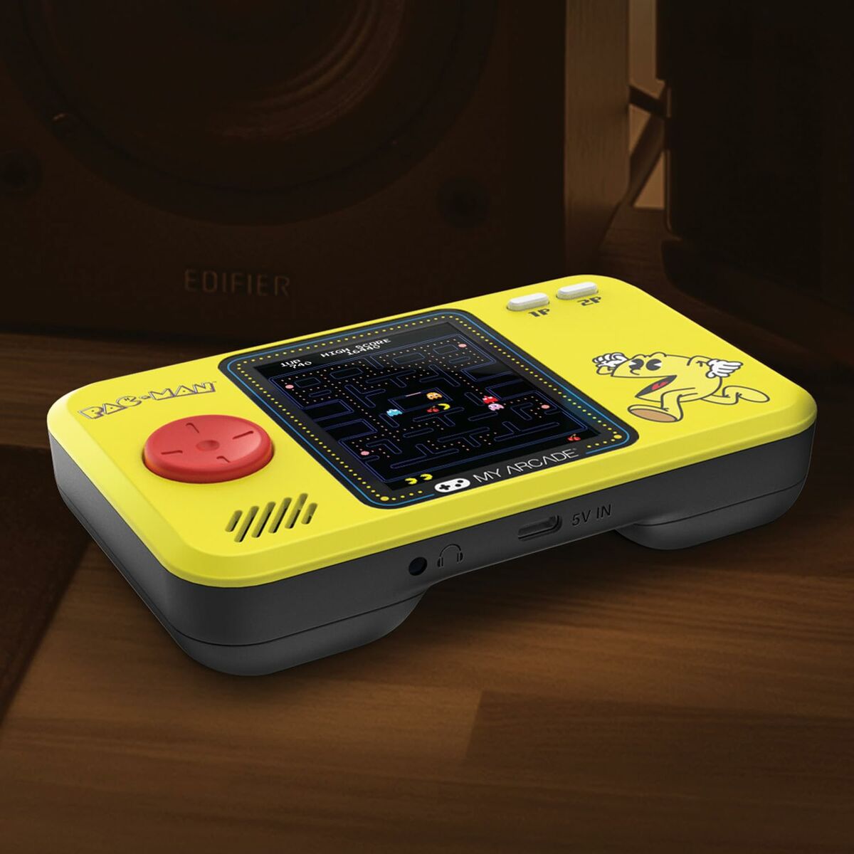 Tragbare Spielkonsole My Arcade Pocket Player PRO - Pac-Man Retro Games Gelb-2