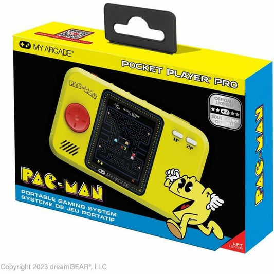 Tragbare Spielkonsole My Arcade Pocket Player PRO - Pac-Man Retro Games Gelb-0