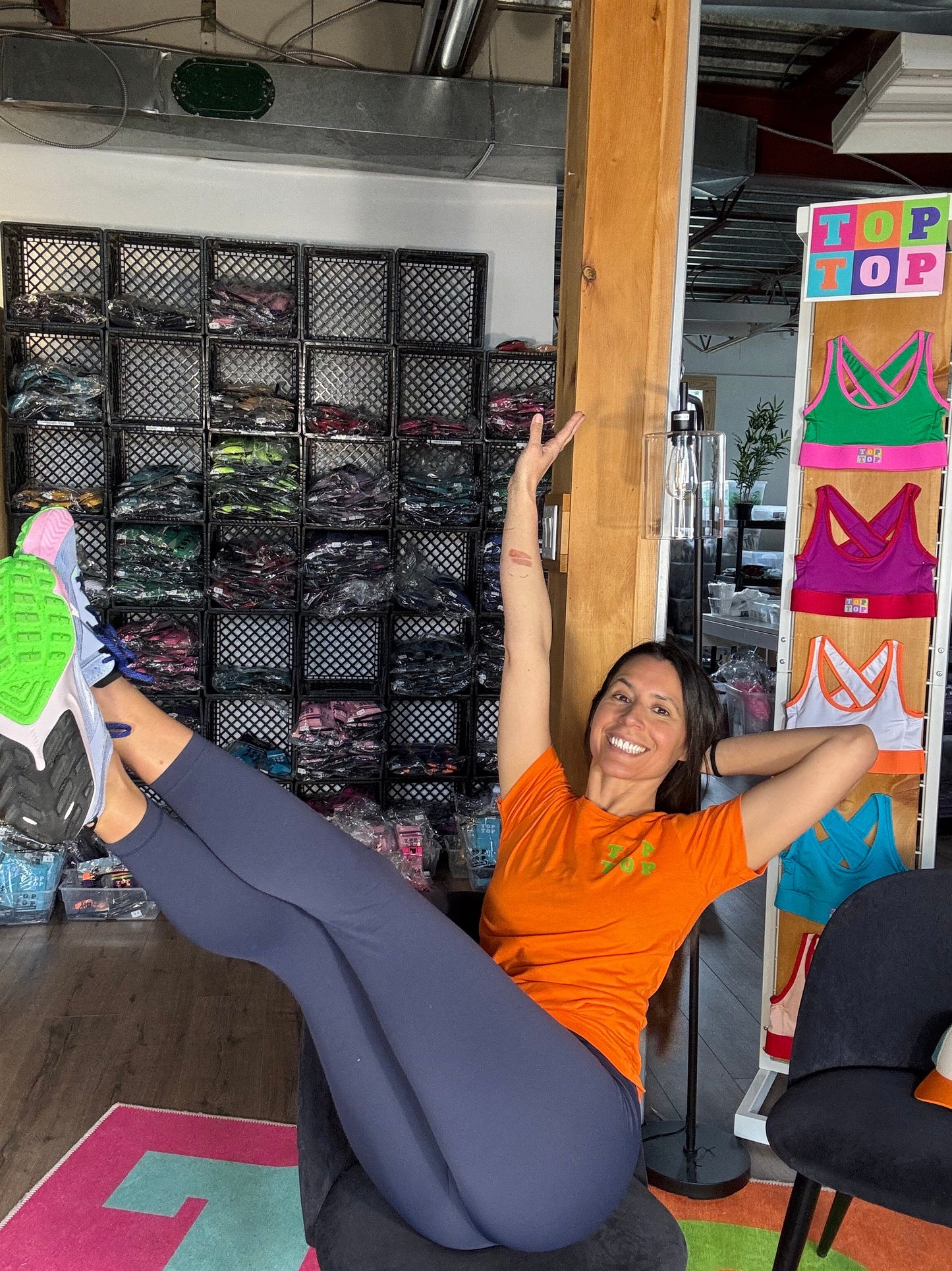 T-Shirt ajusté - Summer POP Orange🍊& Lime 🍋‍🟩