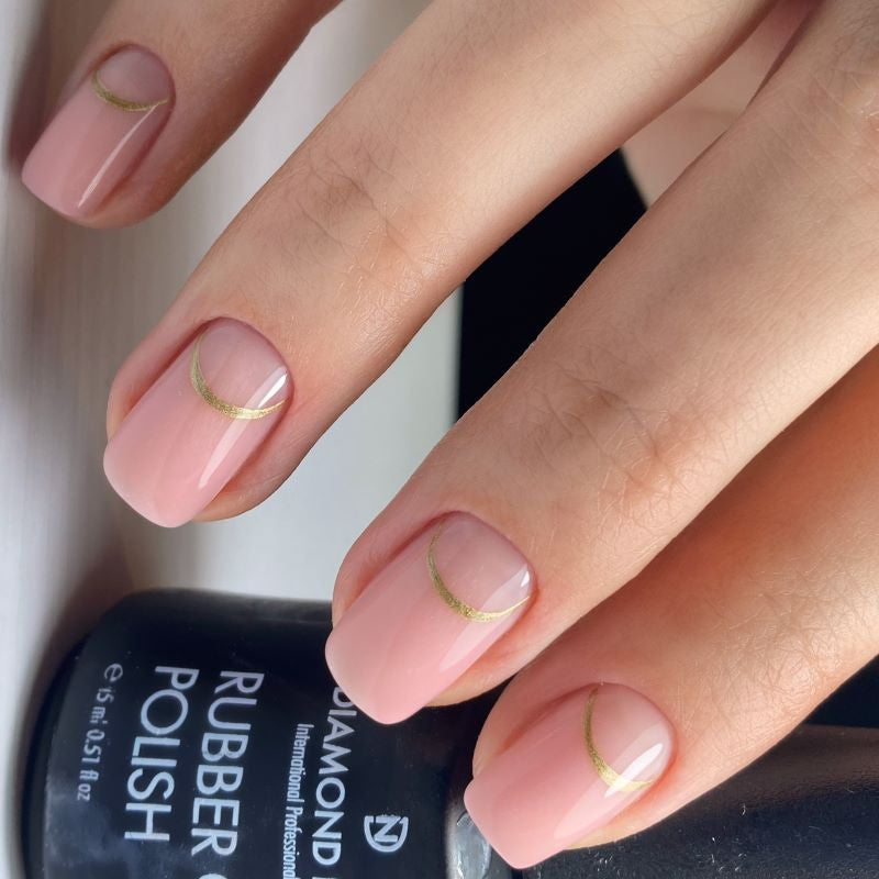 Gel Polish Base - Rubber Base - Honey Peach 7ml