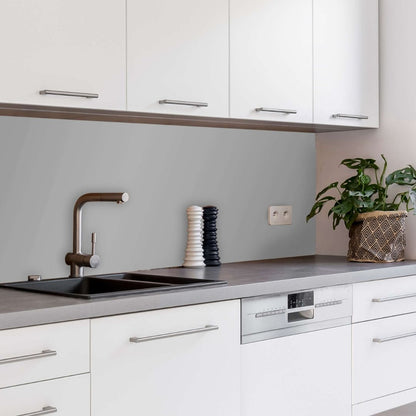 Küchenrückwand - Hellgrau