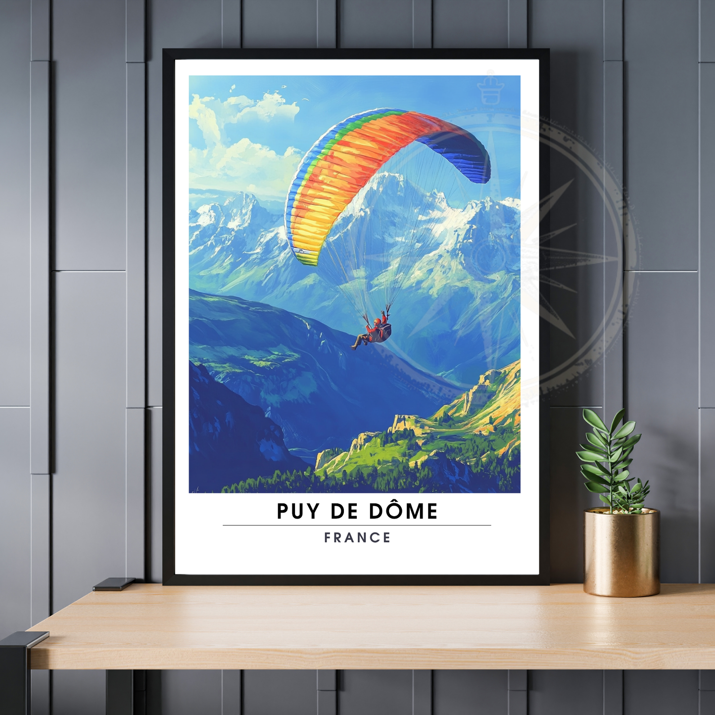 Affiche Puy de Dôme| Impression France  |  Affiche France