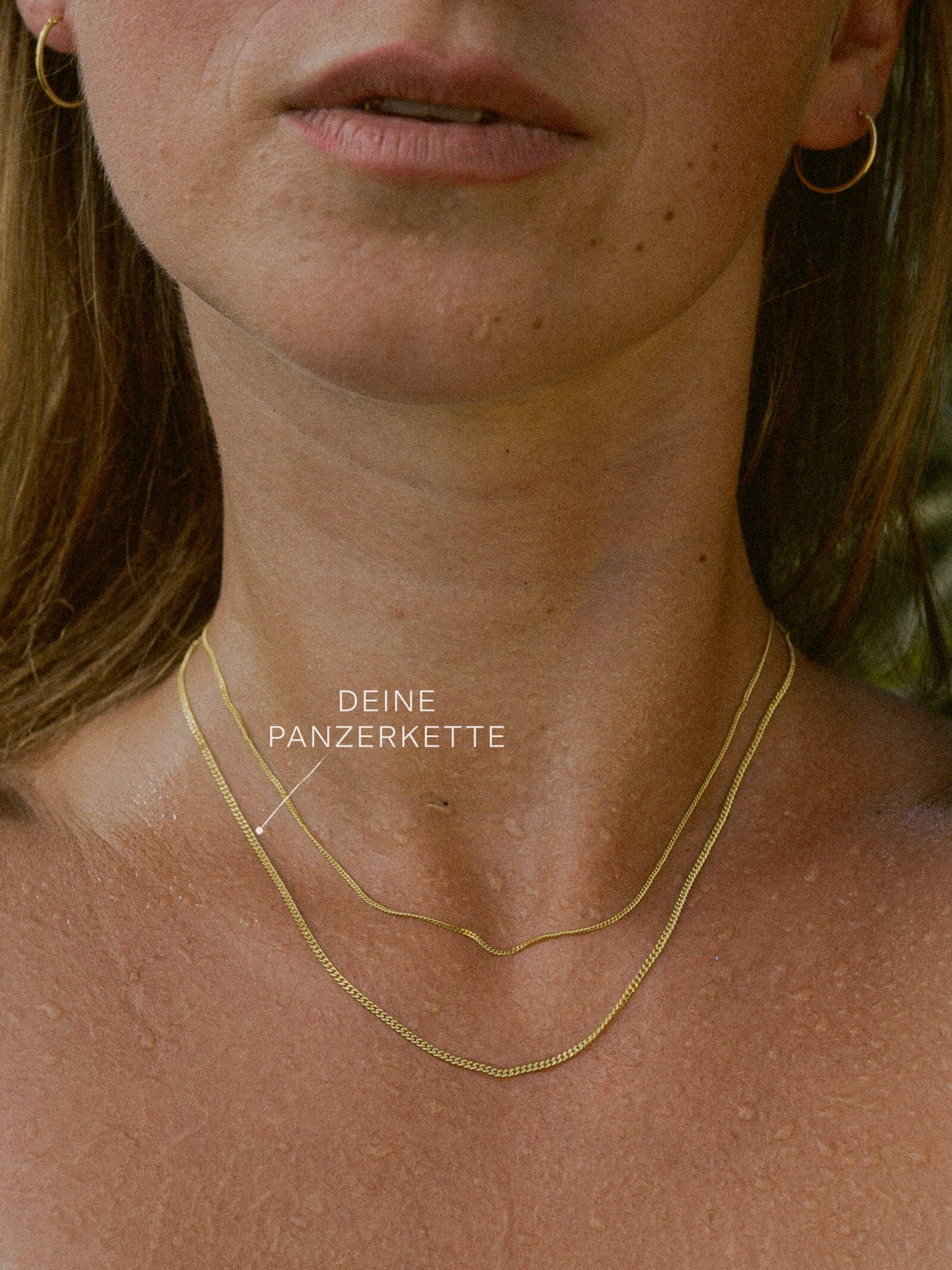 Panzerkette TIMELESS Dezent 8k Gold