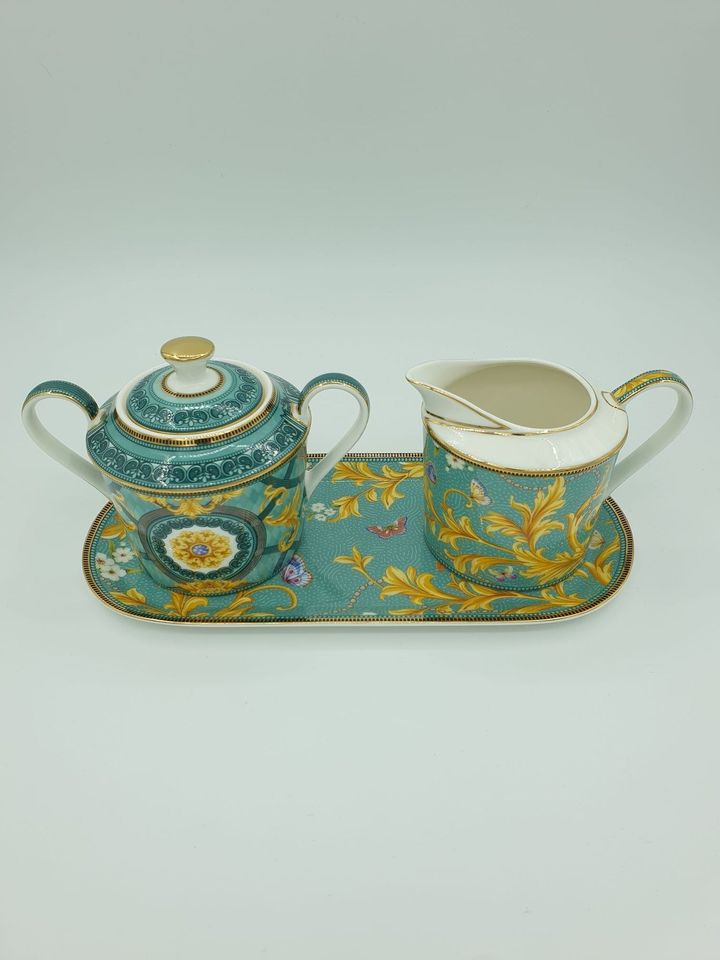 Dynasty - Sugar Bowl and Milk Jar Set