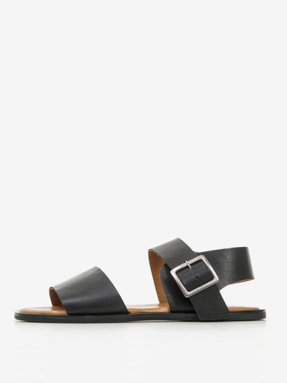 Women's leather sandals