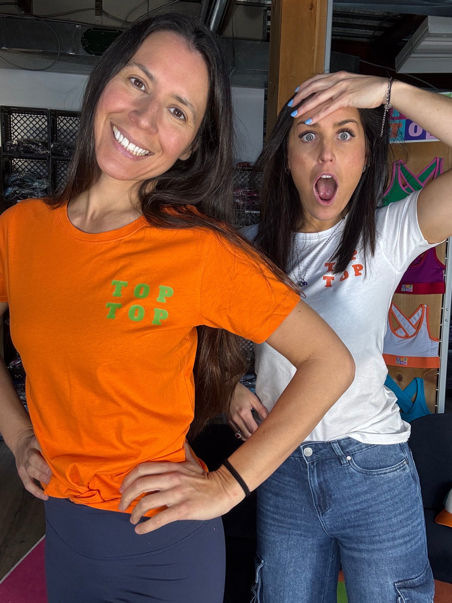 T-Shirt ajusté - Summer POP Orange🍊& Lime 🍋‍🟩