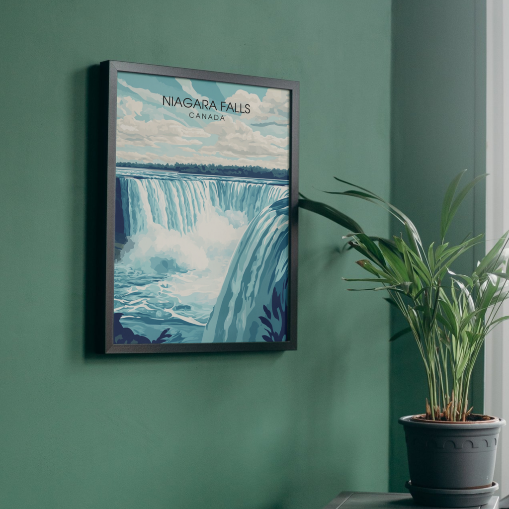 Affiche Chutes du Niagara | Poster Murale Canada | Affiche Canada