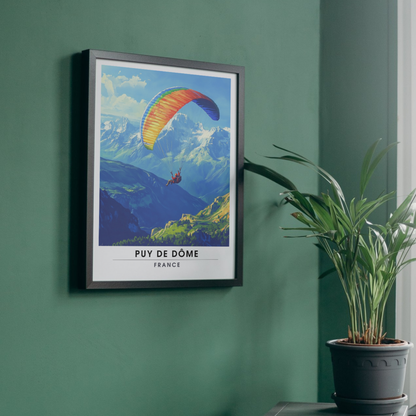 Affiche Puy de Dôme| Impression France  |  Affiche France