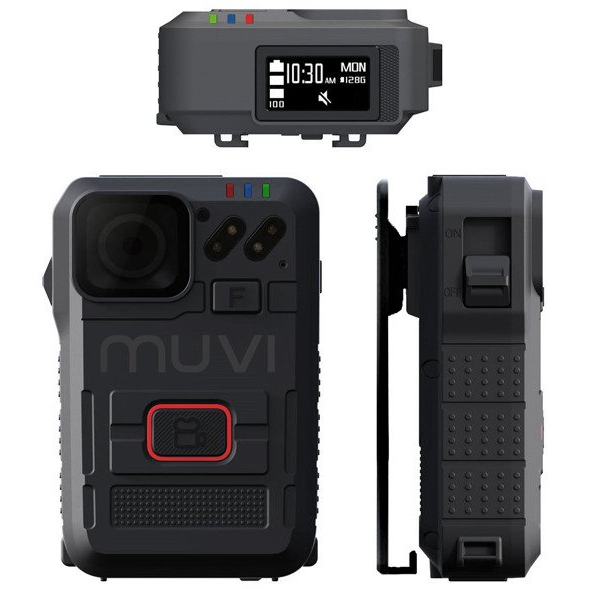 Veho Muvi HD Pro 3 Titan Kamera am rameno 2 MP CMOS Full HD Schwarz (Muvi HD Pro 3 Titan bodyworn)
