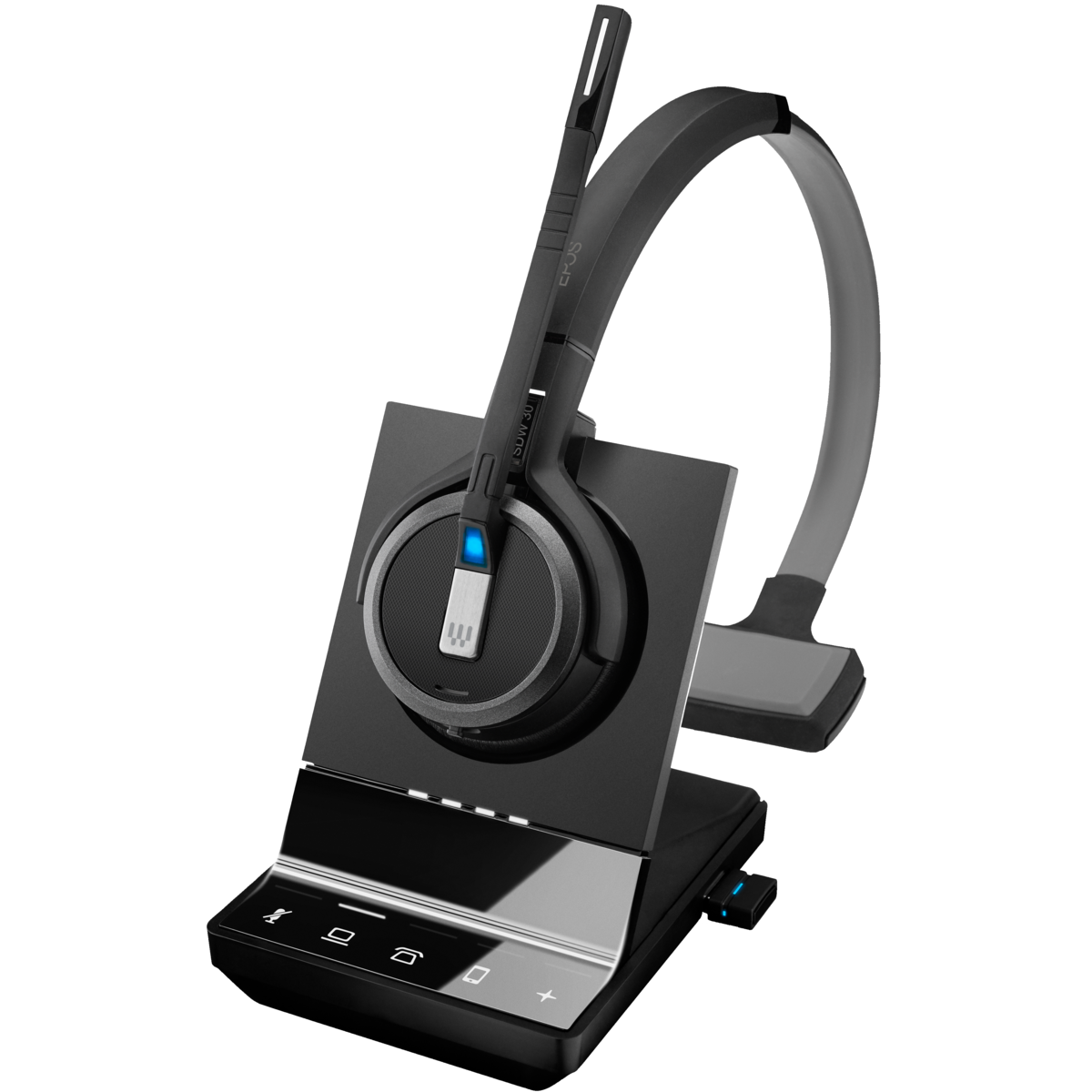 EPOS IMPACT SDW 5036 - EU/UK/AUS Kopfhörer Ohne Kabel Befestigungskette für den Kopf Büro/Callcenter Schwarz (1001025)-0