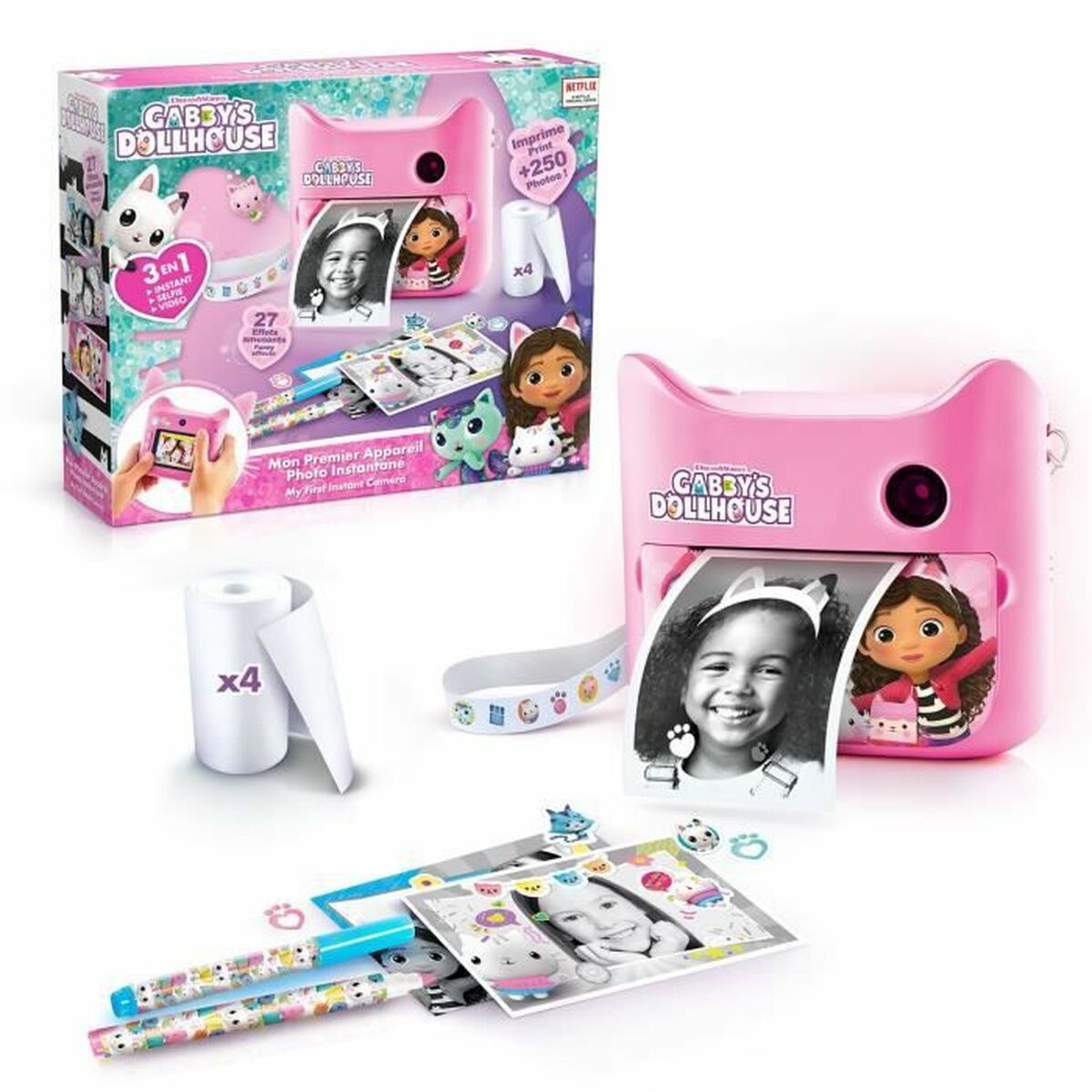 Kinder-Digital-Kamera Canal Toys Rosa