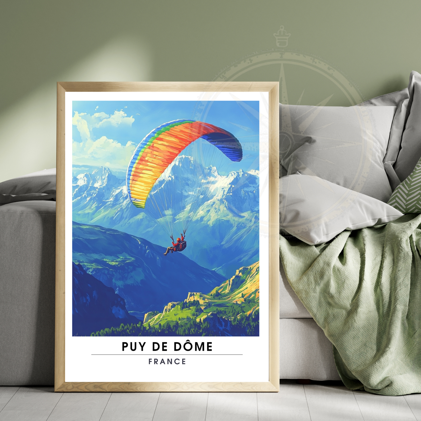 Affiche Puy de Dôme| Impression France  |  Affiche France