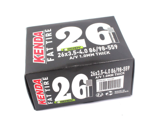 Kenda Fahrradschlauch Fatbike 26x4 Zoll / 26-3.50/4.00 AV