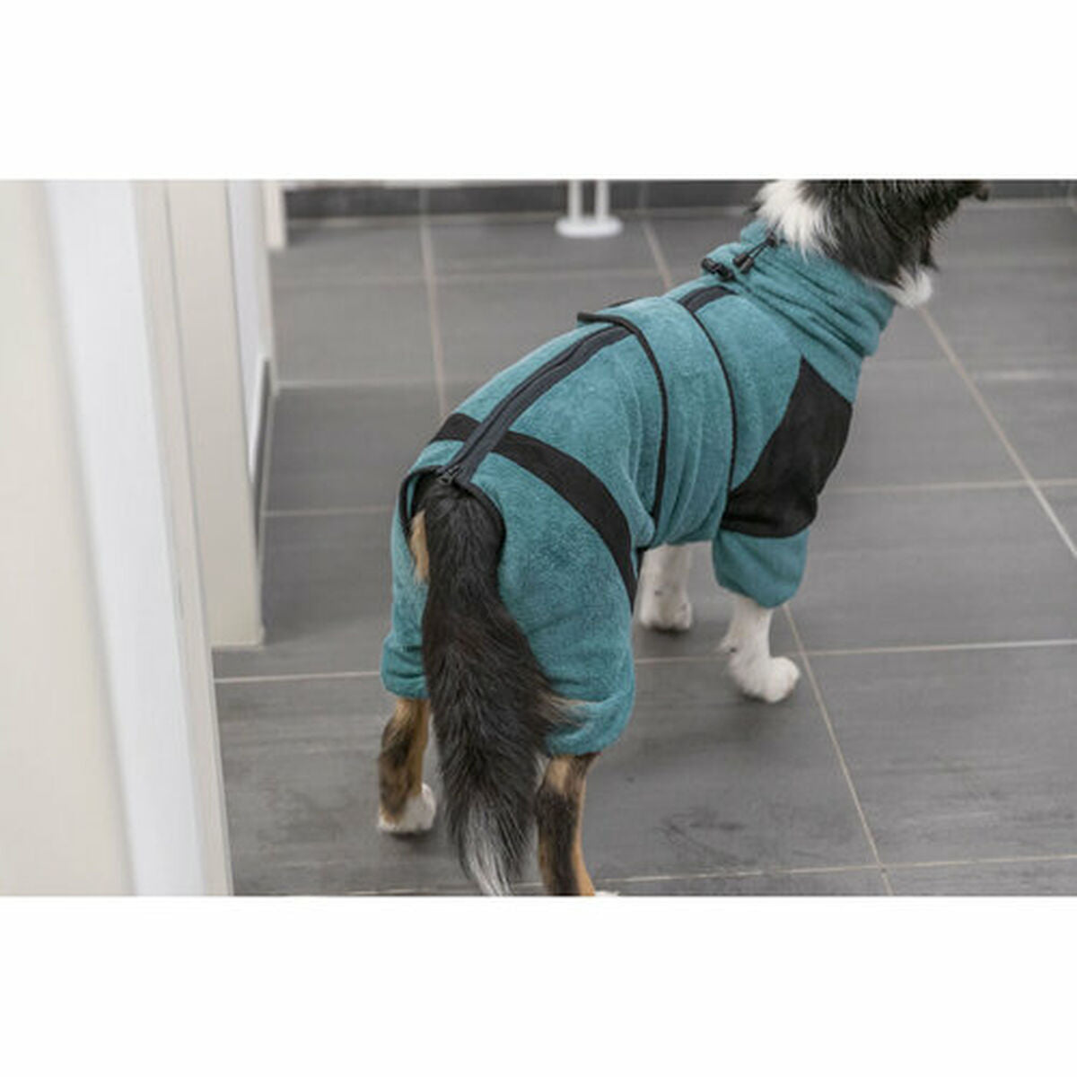 Hundebademantel Trixie Blau S M M/L-1