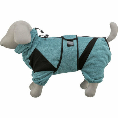 Hundebademantel Trixie Blau M L M/L-19