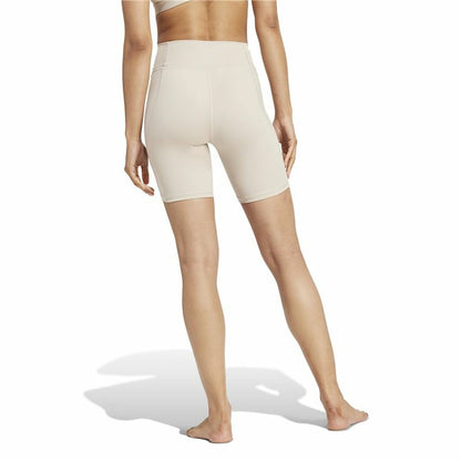 Sportleggings für Frauen Adidas All Me Essentials Braun-5