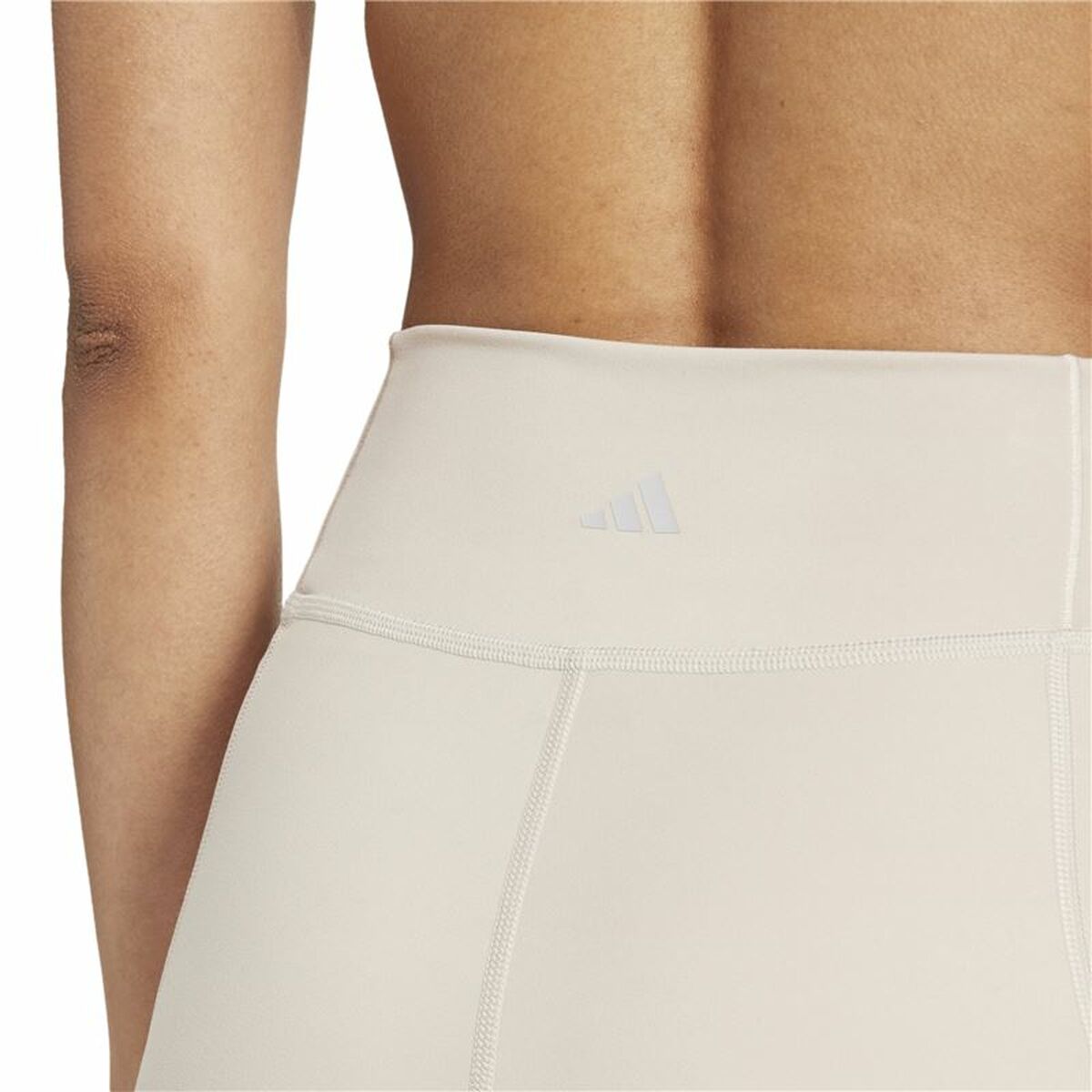 Sportleggings für Frauen Adidas All Me Essentials Braun-3