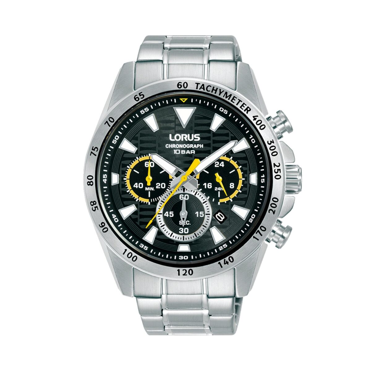 Männeruhr Lorus RT351KX9 Schwarz Silber