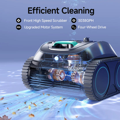 WYBOT C1 Robotic Pool Cleaner Vacuum with APP [Upgraded Design]