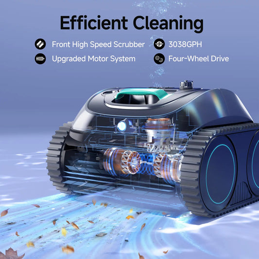 WYBOT C1 Robotic Pool Cleaner Vacuum with APP [Upgraded Design]