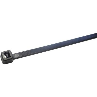 WKK 110389071 Kábelkötöző 830 mm 9 mm Schwarz UV-stabilisiert 100 Stück (110389071)-0