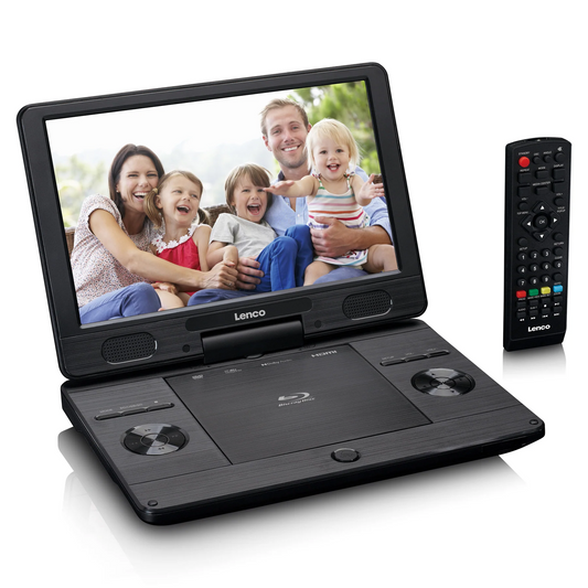 Lenco BRP-1150BK Tragbarer Blu-Ray/DVD-Player (BRP-1150BK)