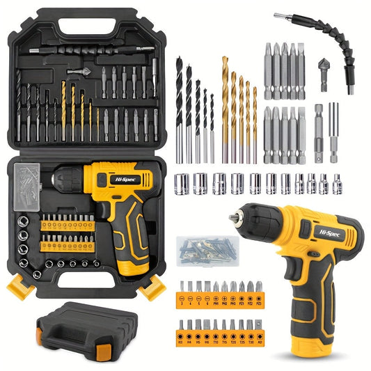 Electric Repair Tool Kit with 8V Cordless Driver
